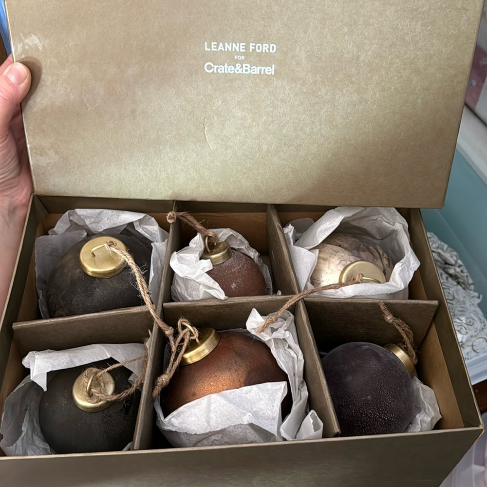 Leanne Ford Crate & Barrel Ornaments